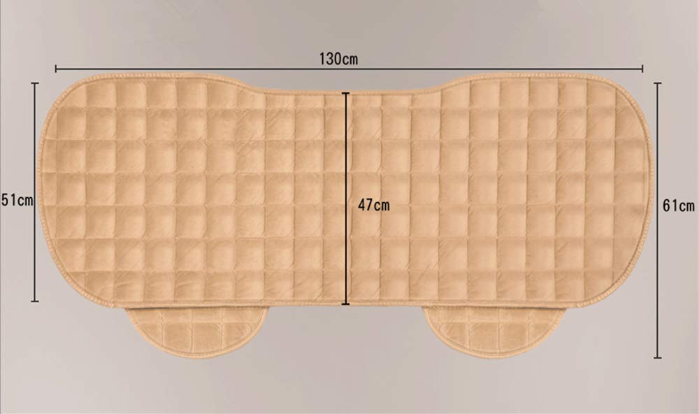 Coprisedile Auto Posteriore Universale HONCENMAX - In Pelle PU Impermeabile, Antiscivolo, Senza Schienale