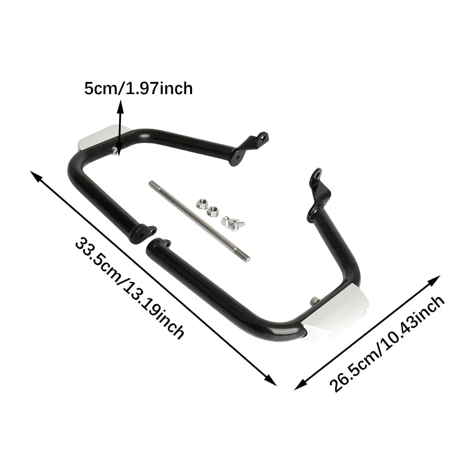 Paraurti per Moto Kit paraurti motore moto, kit telaio protettivo facile da installare, adatto per Scrambler 400x 2024 Speed ​​400 Protezione Motore Paraurti
