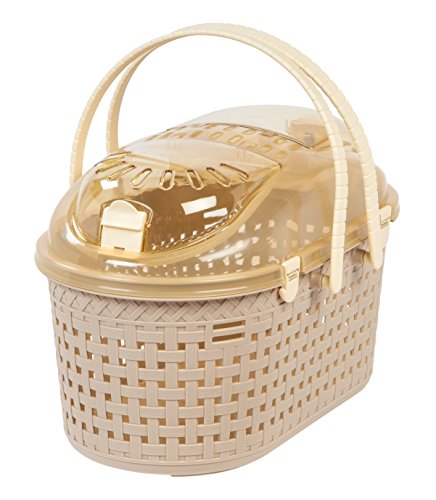 IRIS Small Animal Carrier, Brown