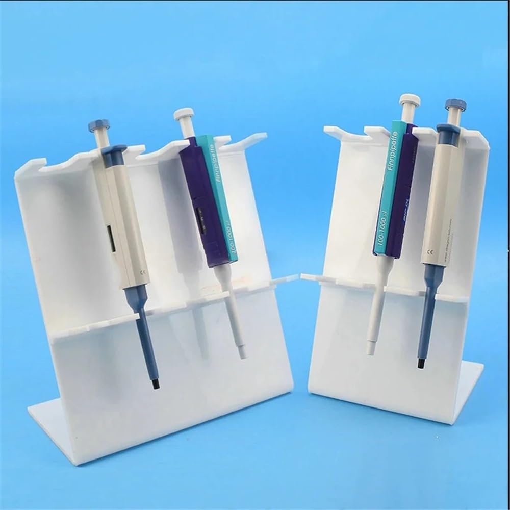 1 stücke Labor Kunststoff Z-förmigen Pipetten Rack Kunststoff Übertragung Halter for Experiment(5 position)