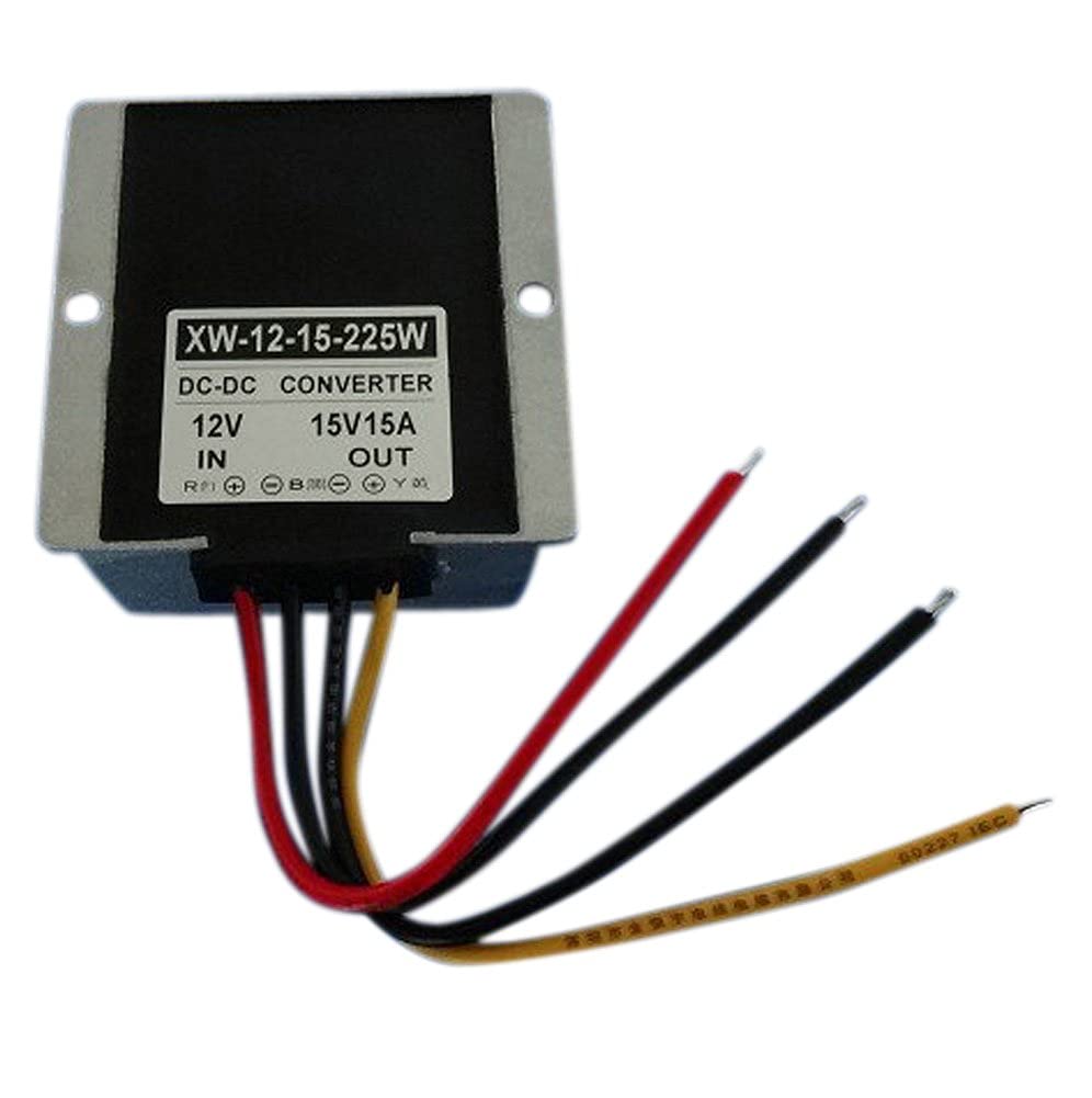 12 V a 15 V DC Step Up convertitore di Alimentazione, 15 A 225 W DC Boost regolatore di Tensione di Alimentazione Changer