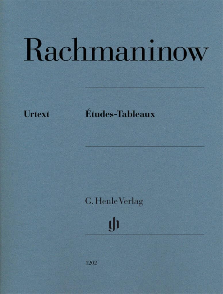ETUDES-TABLEAUX      Sheet music – January 1, 2009