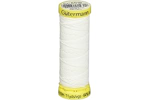 Gutermann Shirring Elastic Thread for Shirring 11 Yards-White
