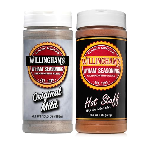Willingham's W'ham Seasoning - Original Mild and Hot Stuff Combo