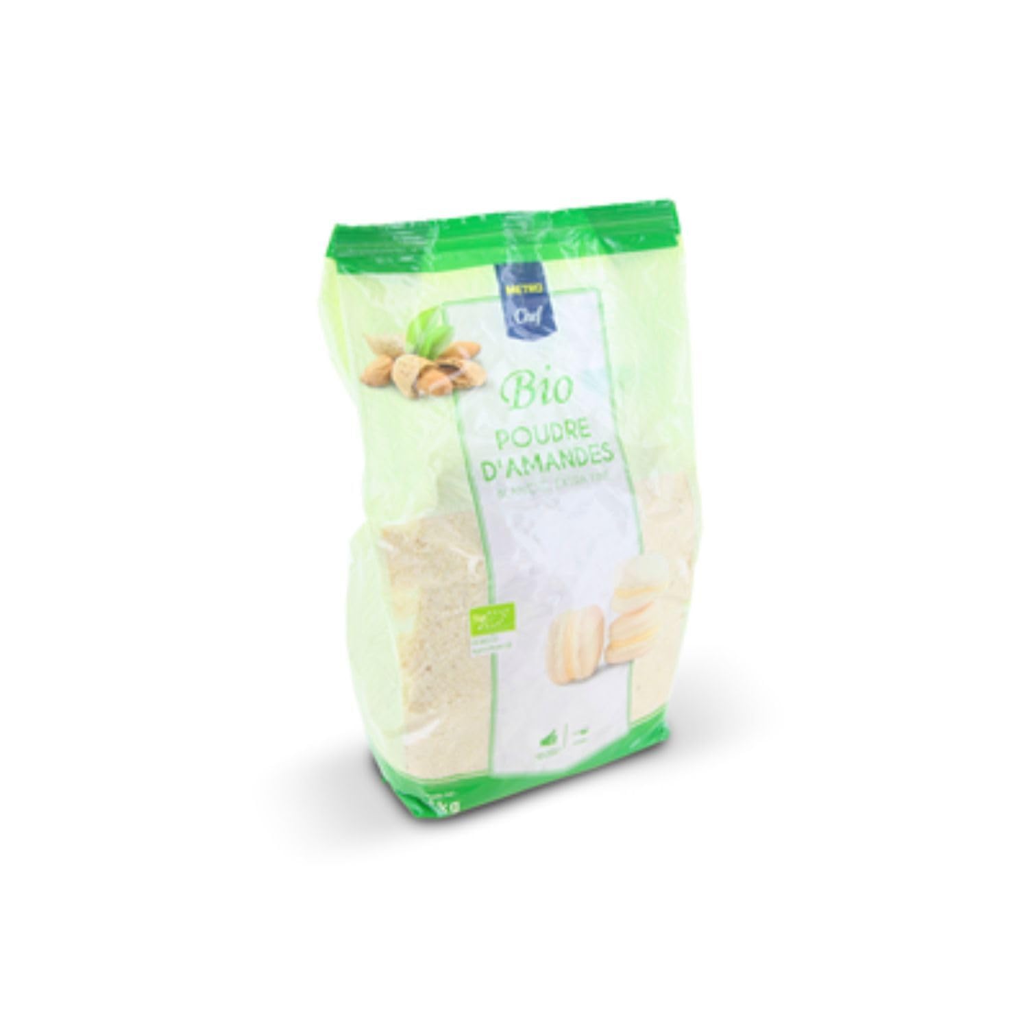 METRO Chef Poudre d'amande blanchie BIO 1 kg x2