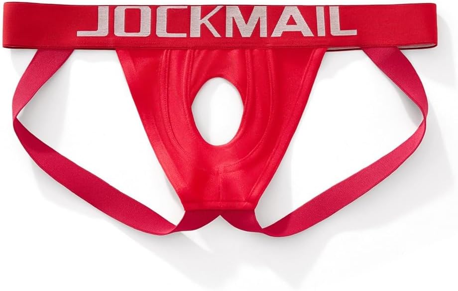 JOCKMAIL Mens Jockstrap Underwear Breathable Sport Thongs Athletic Supporters for Gym, Date and Everyday Wear - Image 4