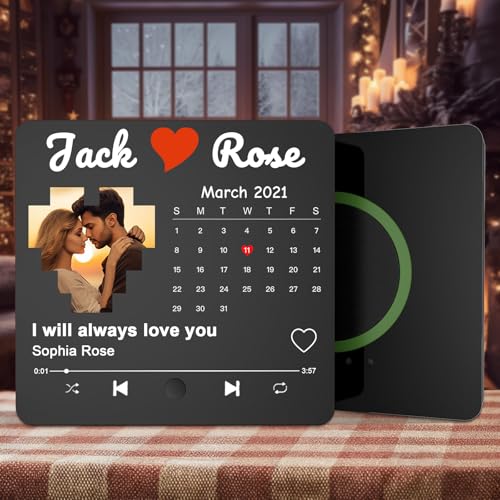 Imán Musical Personalizado con Foto y Música miniatura 1