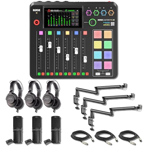 Rode RODECaster Pro 2 |bhLXgv_NVR\[ Y[ZDM-1|bhLXg}CNpbN3StreamEye LowPro[vt@C}CNA[3t