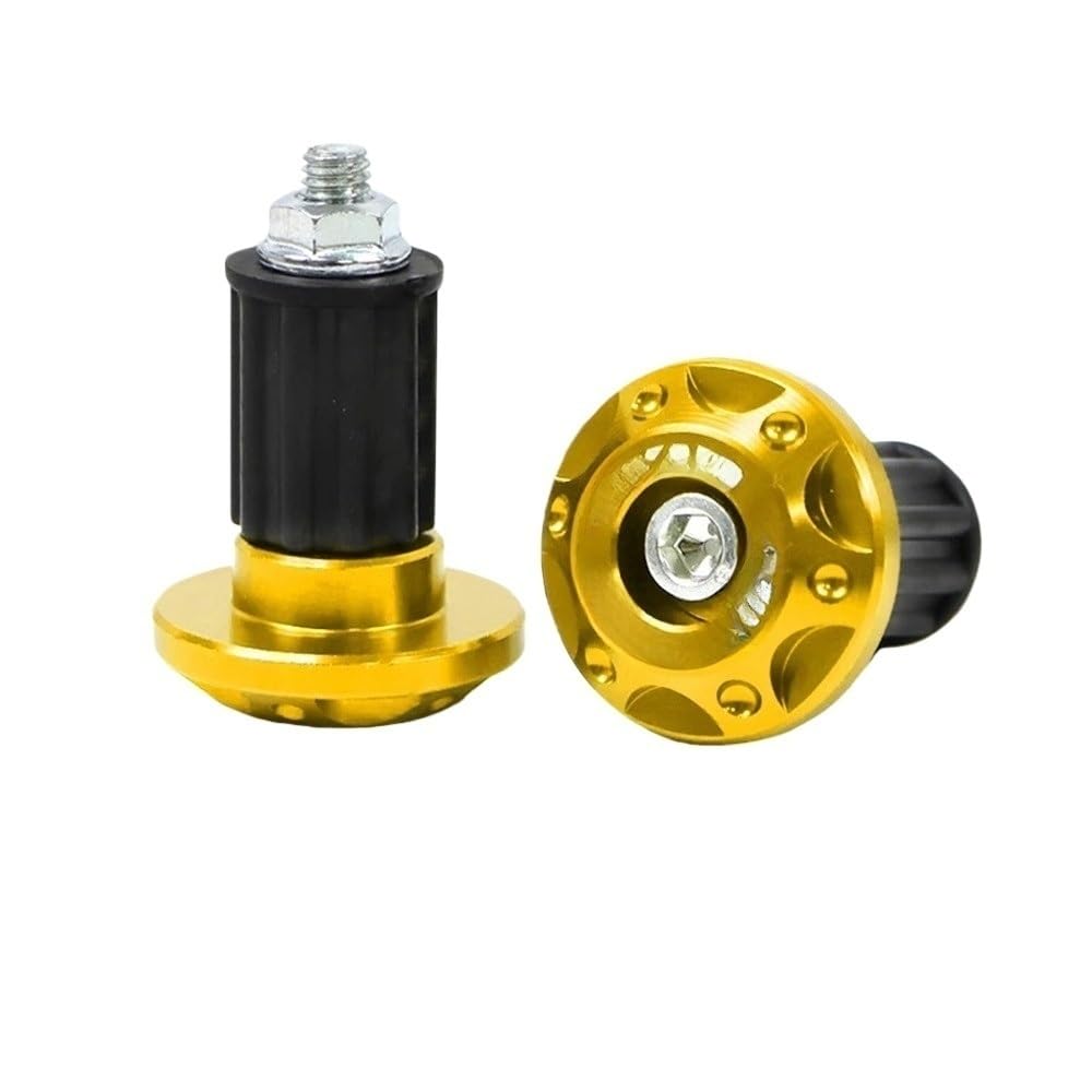 Puños Mango Tapas de Agarre para Motocicleta, Pesas para Manillar, Goma antivibración, CNC, mecanizado Universal para Bicicletas Deportivas Scooters eléctricas