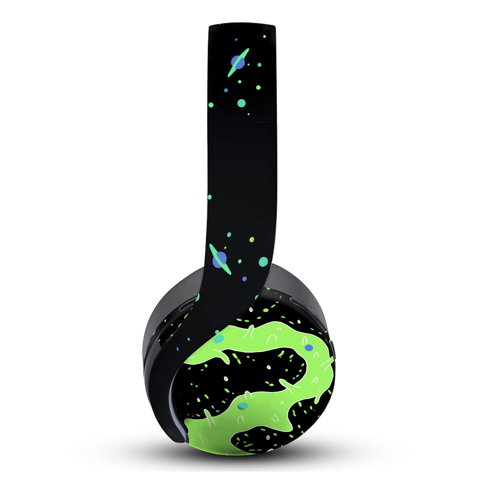 Head Case Designs Officially Licensed Rick and Morty The Space Cruiser Graphics Vinyl Sticker Skin Decal Cover Compatible with Sony PlayStation PS Pulse 3D Headset
