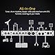 Valeton Gitarren Bass Effektpedal Multi-Effekte Prozessor Gitarren Bass Amp Modeling IR Cabinets Simulation mit FX Loop MIDI I/O Expression Pedal Stereo OTG USB Audio Interface GP-200