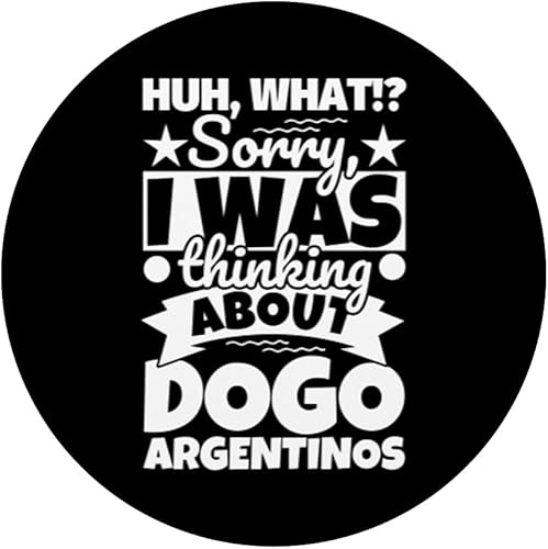 Miniatura 3 de Dogo Argentinos Lover Funny PopSockets intercambiables PopGrip