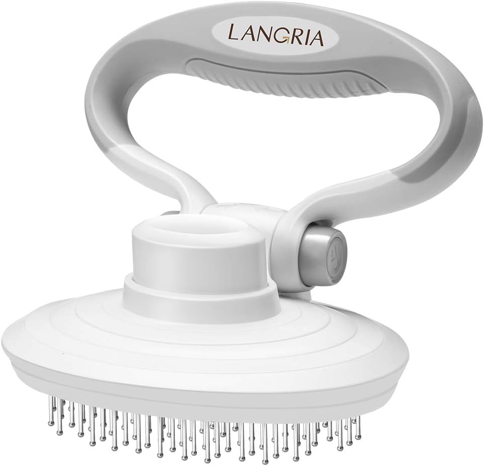 LANGRIA Pet Slicker Brush for Dogs and Cats Pro Quality