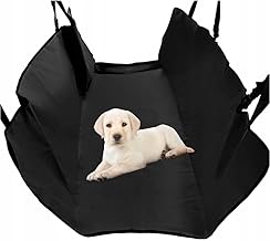 Genérico Car Seat Cover for Dogs - Universal Fit | Back Seat Protector - Waterproof, Non-Slip, Durable, Washable | for Travel - 144 x 144 cm