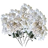 Flexible et réglable : les tiges de faux bougainvilliers sont conçues pour être flexibles et réglables, vous permettant de créer des arrangements personnalisés qui répondent à vos besoins spécifiques en matière de décoration..Cette flexibilité garantit que vous pouvez facilement intégrer ces fleurs artificielles dans divers environnements.