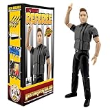 Ultimate Dark Gray Referee with Deluxe Articulation for Wrestling Figures