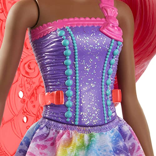 Muñeca Barbie Dreamtopia con accesorios y alas miniatura 4