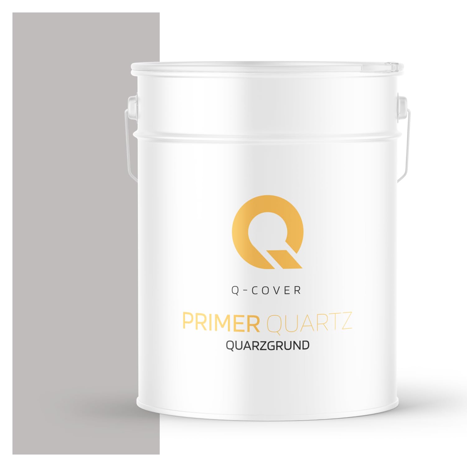 Quarzgrund für Dekorativer Putz mit Mica Hellgrau D902 15KG | Acrylatdispersion Grundiermittel Innen & Außen für Wände und Decken Grundierung Schutz Mosaikputz ca. 0,3-0,4 KG/m2