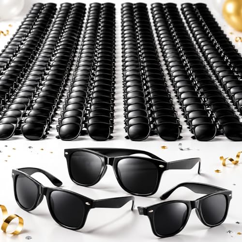 Oleitodh 100 Pack Adult Black Sunglasses for Men...