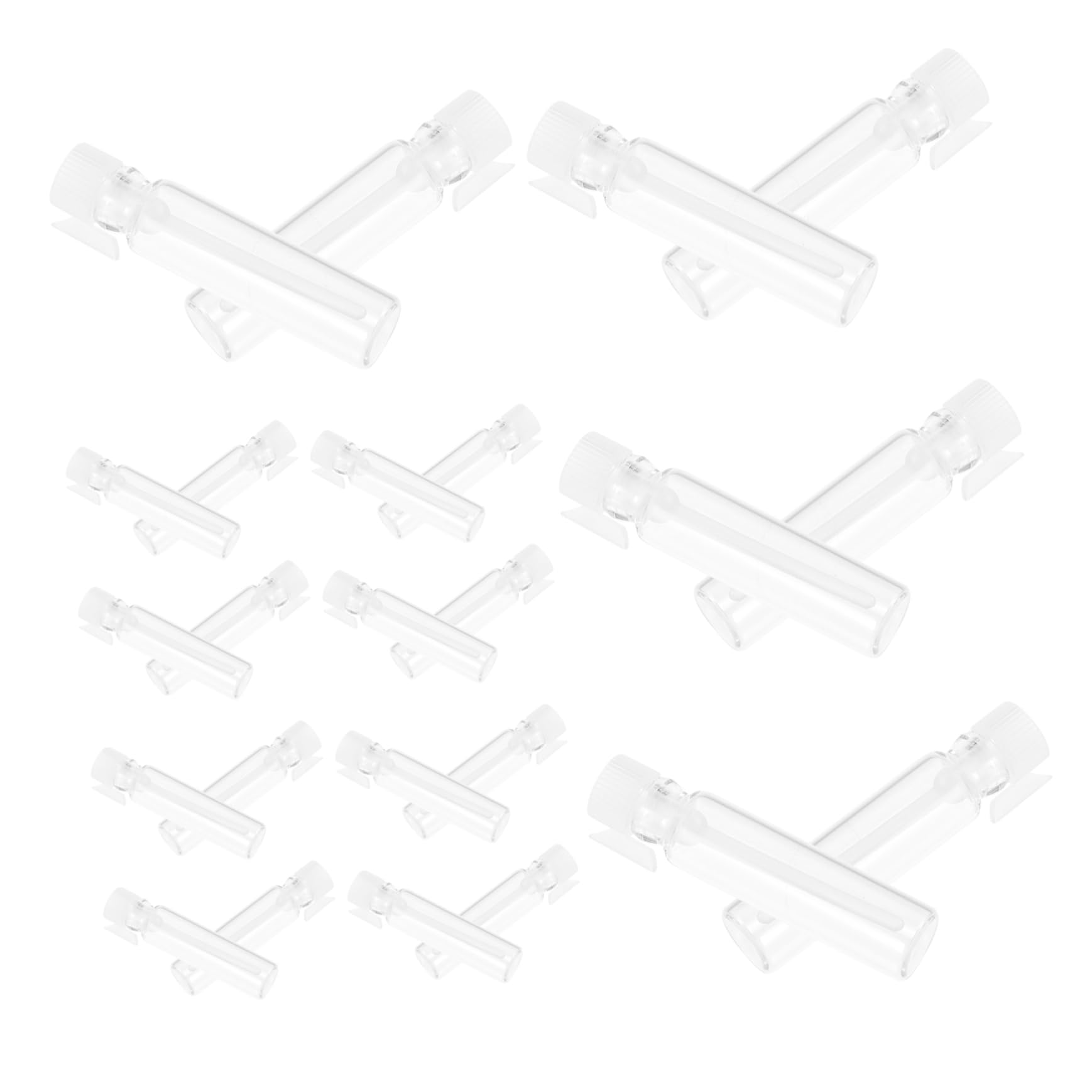 500 Szt Butelka Próbki Perfum Podróżne Pojemniki Kosmetyczne Probówki Fiolki Na Próbki 1 Ml Mini Szklane Pojemniki Wielokrotnego Użytku Terrarium Szkło Kosmetyk Przenośna Butelka