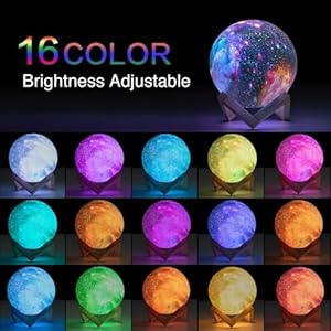 Moon Lamp Galaxy Lamp Upgraded Timing 7.1 Inch 16 Colors 3D Moonlight Galaxy Light,Moon Night Light for Adults,Kids Lamp Moon Gifts for Women Girls Boys Bedroom Moon Lamp Galaxy Lamp Upgraded Timing 71 Inch 16 Colors 3D Moonlight Galaxy LightMoon Night Light for AdultsKids Lamp Moon Gifts for Women Girls Boys Bedroom