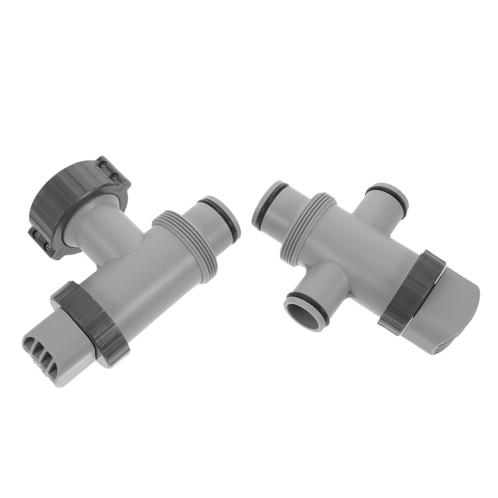 Luxshiny Válvula de Émbolo para Piscina Elevada Conexión de Manguera de 1,5