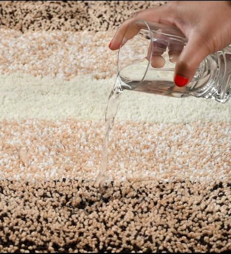 Image of NAMCHI Comfort Microfiber Bath Mat Anti Skid Non Slip Bathroom Floor Mat Super Absorbent & Quick Dry | Soft Machine Washable Bath Rug for Bathroom, Bedroom & Home (50x80cm, Brown 50 X 80cm)