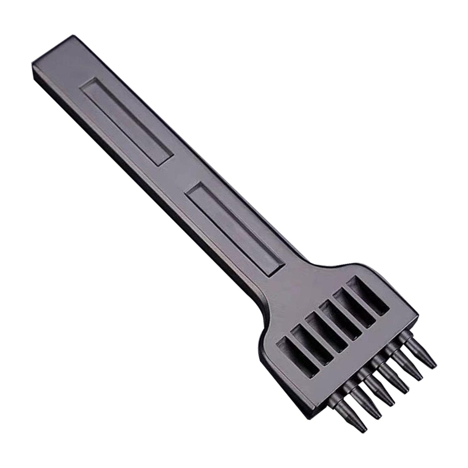 Leather Hole Punch Row Punching 1mm Hole for Lacing Threading Stitching 6mm 6 Prong |Crafts | Leathercrafts | Leathercraft Tools | Other Leather Tools-image-18
