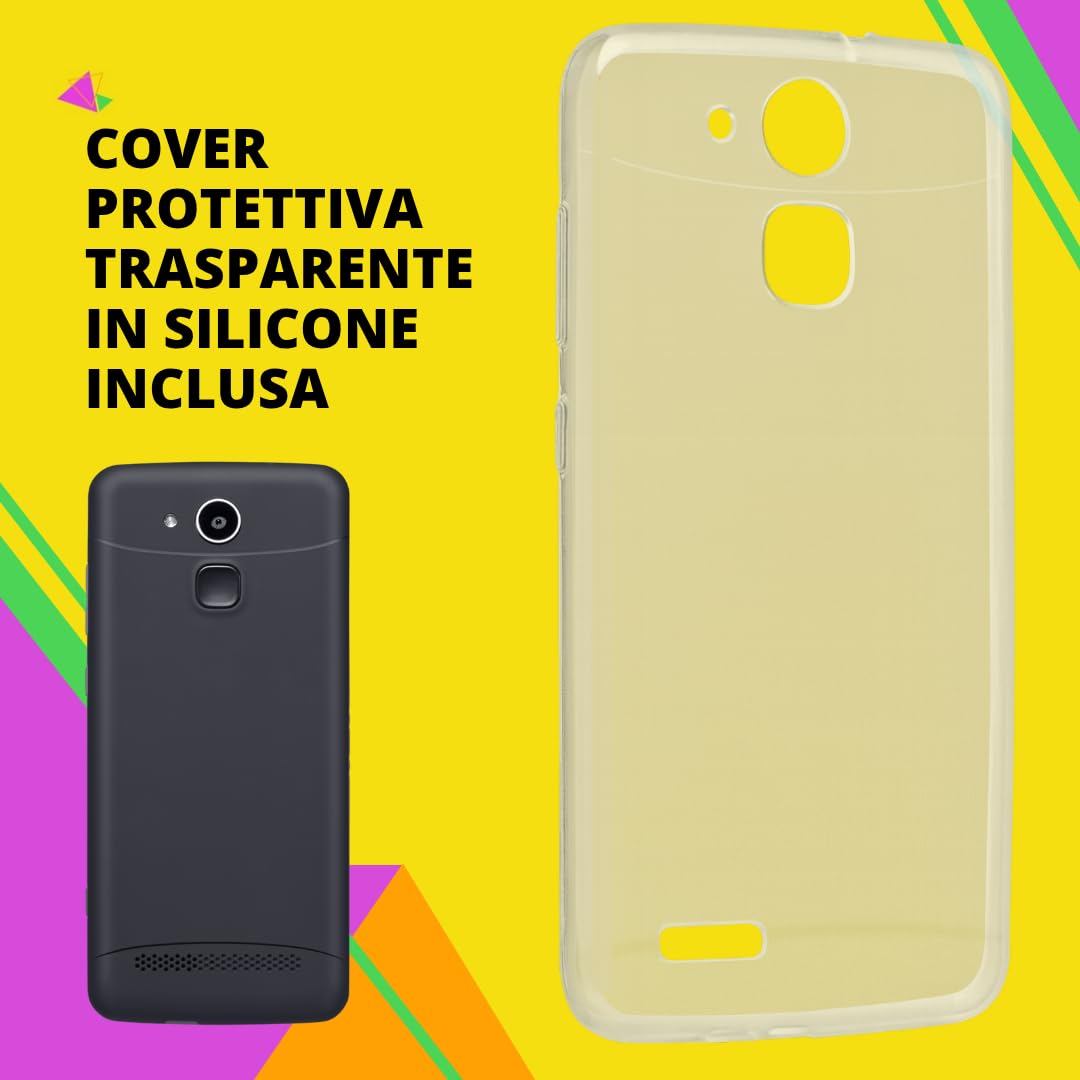 SAIET - Cellulare Smart Senior STS550 Per Anziani 4G e Bluetooth - con Tasti e Lettere Grandi - Custodia Protettiva Inclusa - Smartphone con Whatsapp e SOS