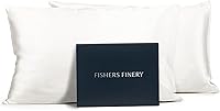Vista 28 de Fishers Finery Funda de almohada de 1 pulgada de seda pura de morera 100 % (Taupe King)