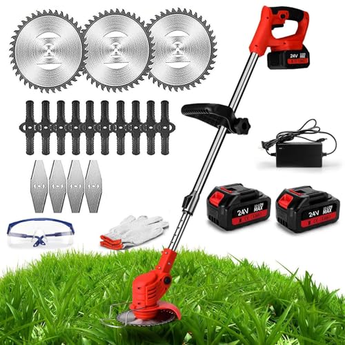 Coupe Bordure Electrique sans Fil avec Batterie et Lames