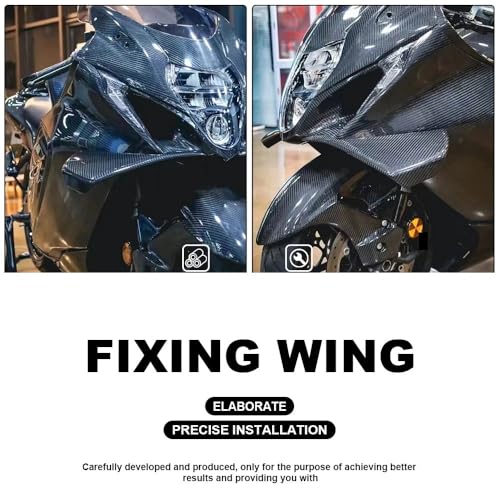 Aileron de pare-brise de précision pour carénage GSXR1300R 2024 - 5