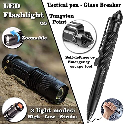 Product Image 7: Outdoor Travel Camping Survival Gear Set, 12 in 1 Survival Kits Fishing Hunting, Birthday Gifts for Men Dad Him Husband Boyfriend Teen Boy Camping Hiking