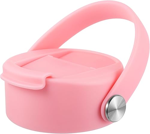 Tzuoieo Tapa abatible para Hydro Flask de boca ancha de 32 40 onzas con mango flexible, tapa de café de repuesto compatible con Hydroflask, Nalgene