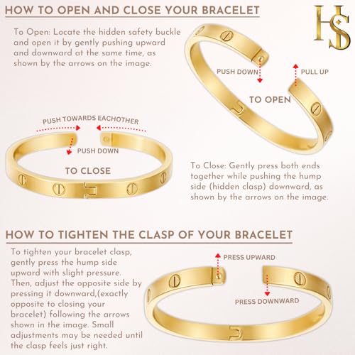Gold Bracelet for Women | 18K Gold Plated Stainless Steel Gold Bracelet | Lovely Gift for Women3