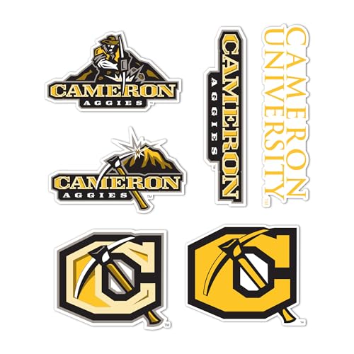 Desert Cactus Cameron University Sticker Aggies Vinyl Decals Laptop Water Bottle Car Scrapbook T2 (Type 2)