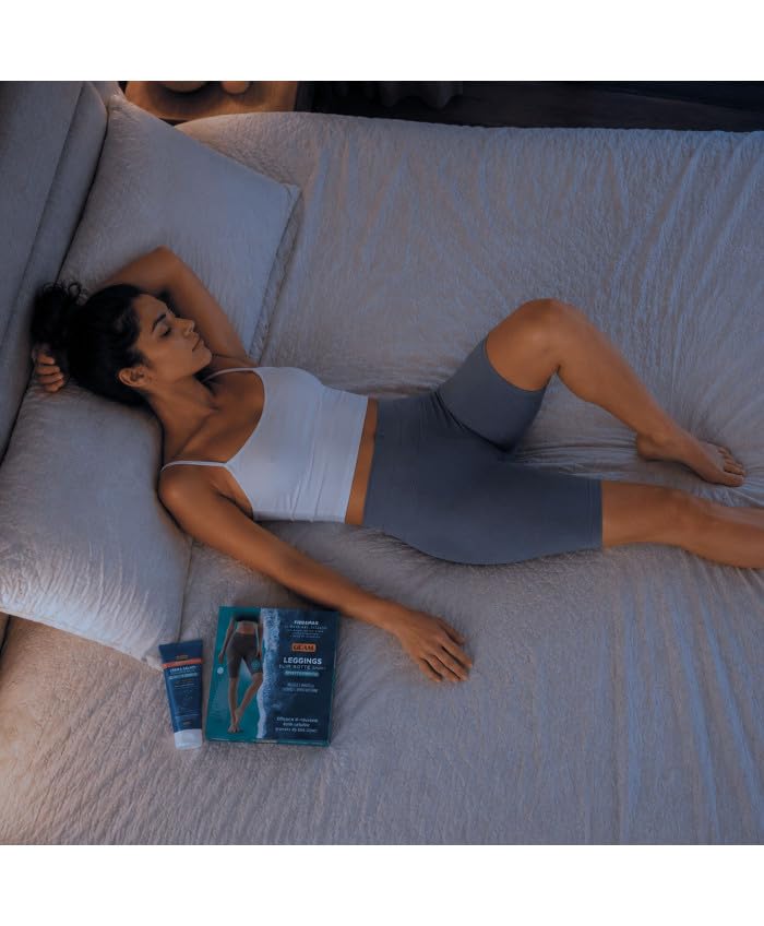 Guam Fibramar Legging Slim Nuit Short Effet Frais Anti-Cellulite, Taille L/XL 46-50