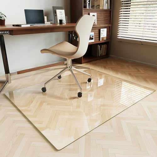 Image of Koonmi 36 inch x 46 inch Office Chair Mat for Hardwood Floors & Carpets