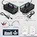 24V 20A Lithium Battery Charger 29.2V LiFePO4 Battery Charger 24 Volt Lithium Charger 0V Wake Up LiFePO4 Charger with Indicator, 3 Connectors for 25.6V LiFePO4 Battery of RV, Boat,Truck, Marine, Solar