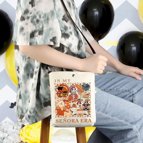 WCGXKO In My Senora Era Crossbody Bag Cute Latina Gift Mexican Design Gift Mexican Gift 6
