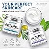 Anti Wrinkle Cream for Face - Retinol & Collagen Anti Aging Cream - Made in USA - Fine Lines & Wrinkle Repair - Retinol Cream for Face with Hyaluronic Acid Vitamin E - Face Moisturizer for Women & Men