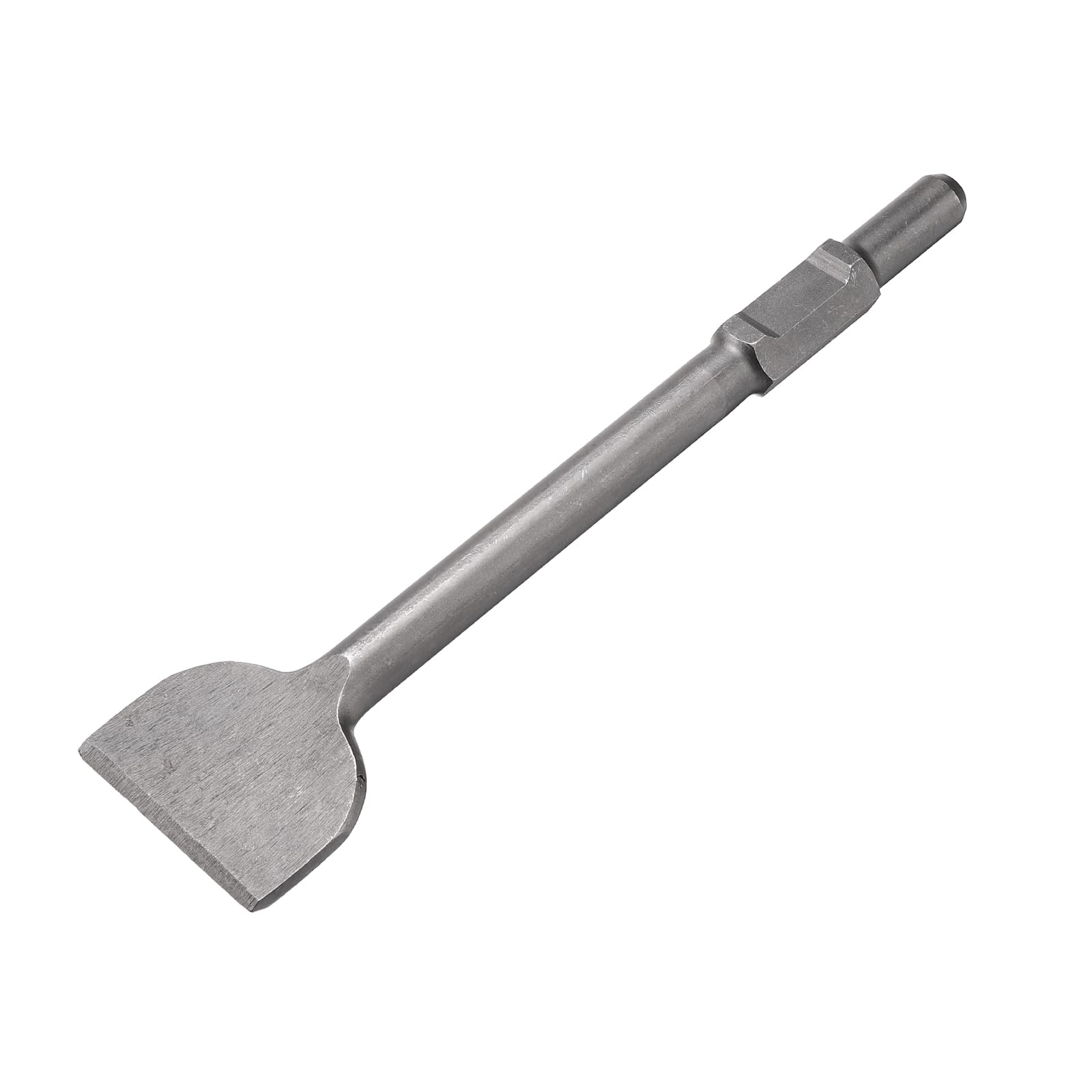sourcing map 65A Shank Floor Scraper Chisel 410mm x 30mm Steel Jack Hammer Chisel Bit for Electric Demolition Gardening Landscaping Digging Cutting (Blade Width: 100mm)