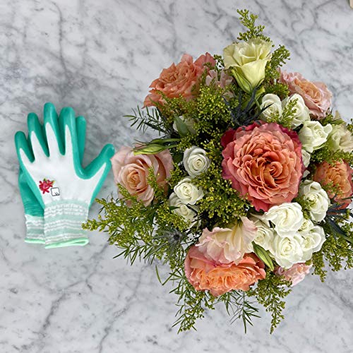 Artak Gardening Gloves For Women - 3 Pairs, Lightweight & Breathable, Nitrile Coating thumb #6
