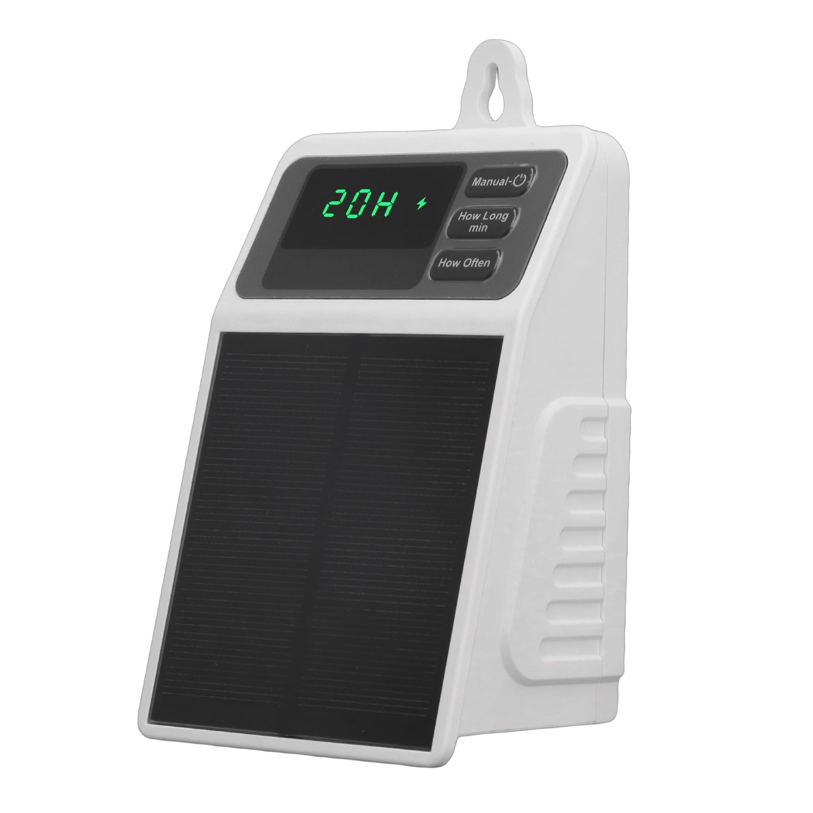 Generic di Irrigazione Solare Automatico a Goccia Compatto Resistente Alle Intemperie per Giardino Interno Ed Esterno 2200mAh