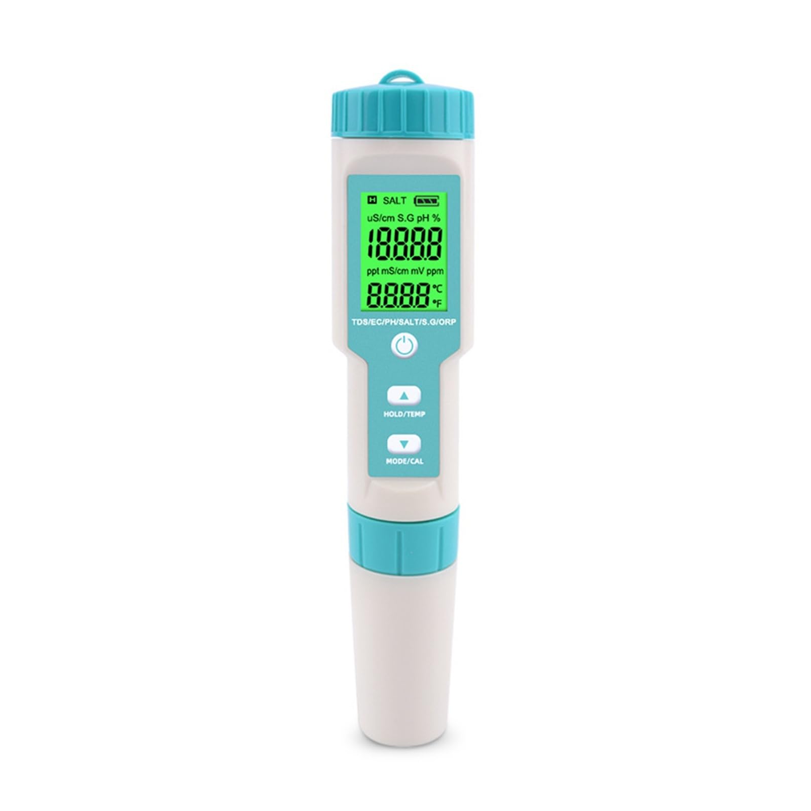 Testeur de qualité de l'eau Testeur de qualité de l'eau 7 en 1 PH/TDS/EC/ORP/salinité/température C-600 for Eau Potable