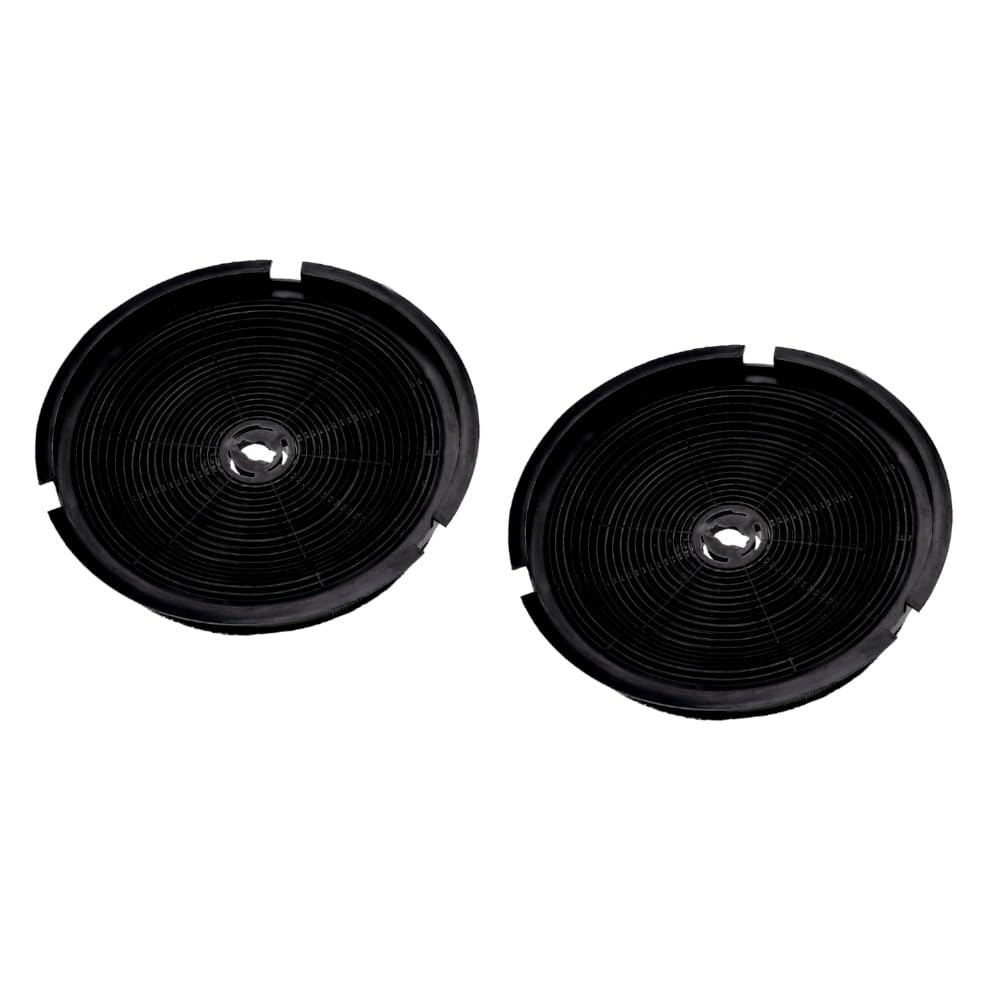 Trade-Shop Lot de 6 filtres à charbon actif Ø 190 mm compatibles avec Indesit Ariston Hotpoint Scholtès C00088594 C00384668, refsta K25 / K25.2, smeg 690073176