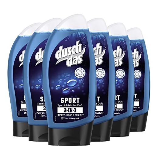 Duschdas Sport mit sportlich frischem Duft
