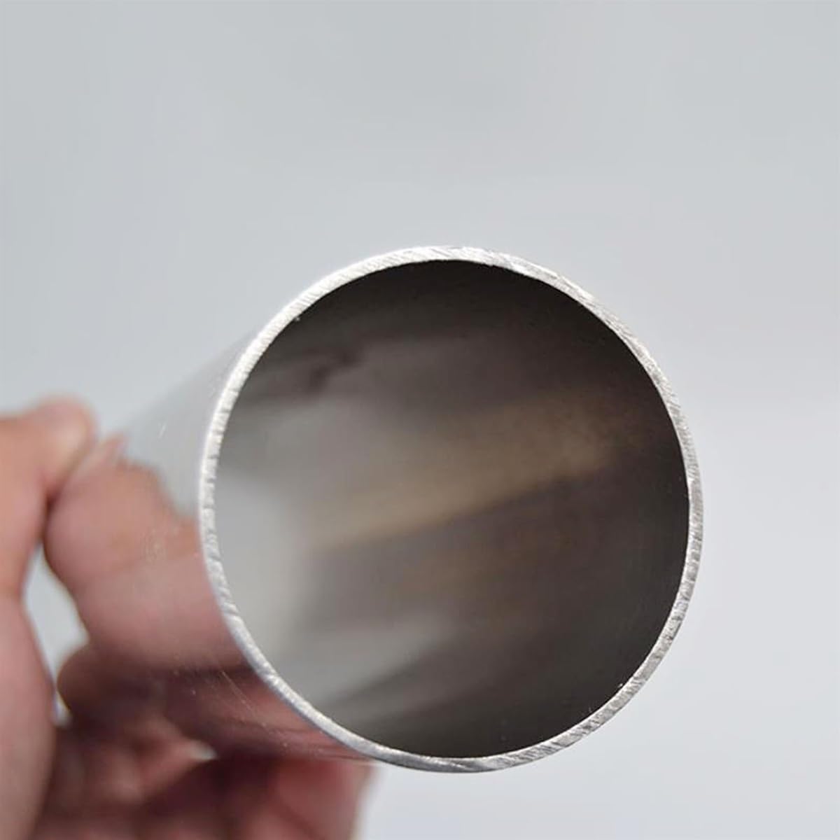 Tubo redondo sin costuras de acero inoxidable 304 (1 pieza): 60 mm de diámetro exterior x 500 mm, tubo recto capilar de pared de 2/3/4/8/12 mm(60x4mm)