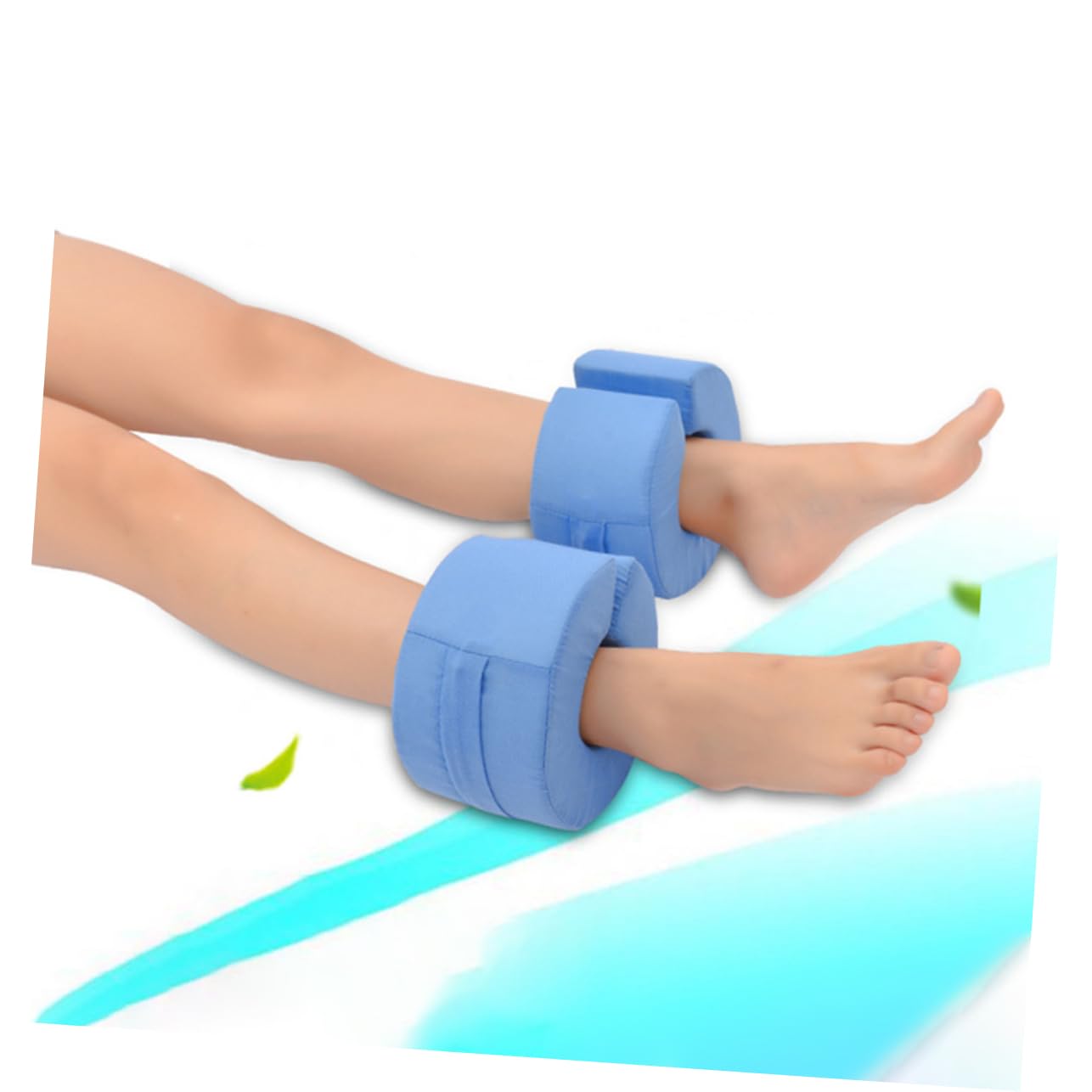 NIYANGLE 2pcs Foot Pillow for Leg Support Ankle Protector Device for Patient Turning for Bedridden Care Swelling Relief from Injuries