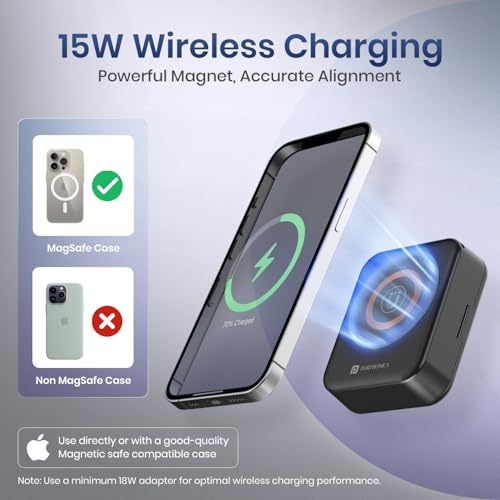 Portronics Store Portronics Smartpod 3 in 1 Wireless Charger, Black - Image 3